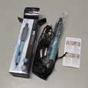 Farery Mini Thermal Brush 3 Temperature Adjustable, 3/4 Inch Travel Curling Iron for Short Hair, Heated Round Brush for Touch-ups and Small Curls, Lightweight Curling Wand for Thin Hair, Dual Voltage