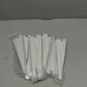 Yalikop 10 Pack Adjustable Shelf Brackets for Double Track System Closet Organization Heavy Duty Wire Shelf Brackets (White,7 Inches)