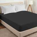 Premium Waterproof Mattress Protector California King Size, Breathable Bed Cover 3D Air Fabric Cooling Mattress Pad Cover Smooth Soft Noiseless Washable, 8''-21'' Deep Pocket (White)