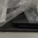 Pool Stick Holder Wall Mount for 7 Cues, Wooden Billiards Pool Cue Rack, Pool Cue Holder Pool Table Accessories Equipment Organizer, Pool Cue Rack Billiards Accessories for Game Room Men Cave- Black