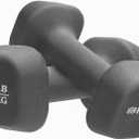 Passer Neoprene Dumbbell Pairs Hand Weights Set of 2 (Each 1.1/2.2/4.4/6.6/11 Lbs), Anti-Roll Square,Small Dumbbells for Women Men Arm Weights - Yoga, Pilates, Gym, Home - Strength Training, Workout