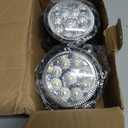 Fog Light Bulb 3.5 Inch For Ram Promaster 1500 2500 3500 2014-2019 Front Bumper Fog Light Driving Lamps,6000k,Pack of 2