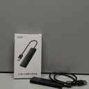 Acer USB Hub 4 Ports, Multiple USB 3.0 Hub, USBA Splitter for Laptop with Type C Power Port, Extender for A Port Laptop, PC, Desktop and More (2ft)