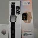 Smart Watch for Men Women(Answer/Make Call), 1.83" Fitness Watch with Heart Rate/Blood Pressure/Blood Oxygen, Pedometer, Sleep Tracker,120+ Sport Modes, IP68 Waterproof Fitness Tracker for Android iOS