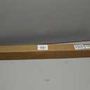 LazBlinds No Drill Cordless Zebra Blinds, 37" W x 72" H, White