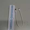 CMARS Active Stylus Pen for Touchscreen, Rechargeable Universal Pencil for iPad, Digital Fine Point Tablet Pens Compatible with Android/iPhone/iPad mini/Pro/Air/Samsung and More Tablet/Phone - Blue