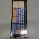 Nursing Clipboard Foldable-4 Layers Aluminum Nurse Foldable Clipboard Nursing Medical Edition Cheat Sheets, Pocket Size Pen Clip for Nurses Students School and Doctors-Black