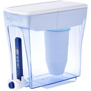 ZeroWater 20-Cup Ready-Pour 5-Stage Water Filter Dispenser with 0 TDS Water Filter  IAPMO Certified to Reduce Lead, Chromium, and PFOA/PFOS