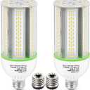 40W LED Corn Cob Bulb, 400W Equivalent, 5000K Daylight, E26/e39 Base, 5600 Lumens - Replace Halogen/Metal Halide, for Barn, Shop, Porch, Yard, Garage Lighting