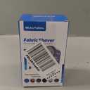 BEAUTURAL Fabric Shaver and Lint Remover, Sweater Defuzzer with 2-Speeds, 2 Replaceable Stainless Steel Blades, Battery Operated, Remove Clothes Fuzz, Lint Balls, Pills, Bobbles Gray