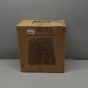 Black Wicker Trash Can with Lid and Liner,Waterproof Narrow Waste Basket for Bathroom,Bedroom,Office,3 Gallon