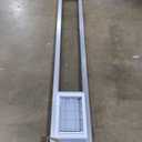 Ideal Pet Products Aluminum Pet Patio Door, Adjustable Height 77-5/8" to 80-3/8", 7" x 11-1/4" Flap Size, Mill/Silver