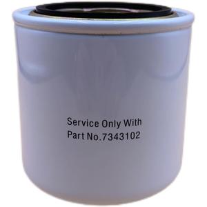 7343102 Oil Filter Compatible with Bobcat Mini Excavator E32 E35 E42 E45 E50 E55,Skid Steer S450 S510 S530 S550 S570 S590 S630 S650 S740 S770 S850,Compact crawler of loader T450 T550