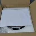 6.7'' Semi Flush Mount Ceiling Light,Mid-Century Modern Ceiling Light Fixture,Brown Glass Lampshade Vintage Hallway Lights Fixtures,Wood Base Flush Mount Ceilings Lights for BedroomNo Bulb Included