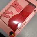 3 x Orbit Headband And Clip Set, Red