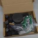 1/2 inch Trailer Hitch Pin and Clip, 1/2 x 3-5/8 Inch Tow Hitch Pin Rubber Coated Green Handle Pin for Tractors, Towing, Lawn Mower, Golf Cart and ATV, Heavy Duty Gate Pin Accessories One-Handed