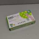 Disposable Vinyl Gloves, Food Safe, Latex-Free Powder-Free Clear Plastic Gloves for Cooking, House Clean, Food Prep (Large)