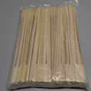 Bamboo Skewers for Appetizers, [10 Inch, 200PCS] Long Cocktail Picks Fancy Toothpicks for Appetizers, Flat Paddle Wooden Skewers Food Sticks for Party Drinks Fruit Charcuterie