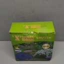 50' Expanding Garden Hose w Brass Ends Adjustable Black/Blue Kink Free