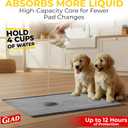 Glad for Pets, Dog Pee Pads, Activated Carbon, XL Puppy Pads, 50 Count