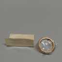 EasEasy 2 in 1 Compatible for Amazfit Active 2 Watch Case 44mm, Anti-Scratch & Shockproof Metal Bezel with Full Protection TPU Back Cover for Amazfit Active 2 Round Protective Case-Rose Gold