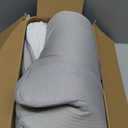 Neck Pillow Patented Contour Design with Premium Memory Foam for Neck Pain Relief Adjustable for All Sleepers