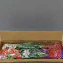 Der Rose 24 Bundles Artificial Flowers for Outdoor UV Resistant Faux Plants Spring Flowers for Outdoor Planters Wedding Home Garden Patio Porch Decor (8 Colors)