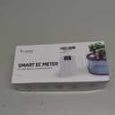 LetPot EC & Temperature Meter with APP, Multi-Layer Electroplated Probe, Water Shortage Reminder, Conductivity Meter for Hydroponic System and Indoor Plant Grow (No Pump)