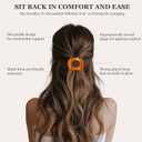 8 Pack Flat Hair Clips for Women, Matte Flat Claw Clips for Thick & Thin Hair No-Slip Strong Hold Hair Barrettes, French Duckbill Styling Accessories for Women