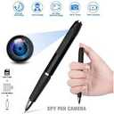 LYPXYYDS 1080P Body Camera Pen, 64GB Secret MINI Camera with 300 Minutes Long Battery Life, HD Body Video Recorder Cam