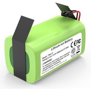 Fancy Buying 14.4V 4000mAh Replacement Battery Compatible with Ecovacs Deebot N79S, 500, N79, DN622 and Eufy RoboVac 11S, 11S MAX, 15C MAX, RoboVac 30, 30C Robot Vacuum Cleaners