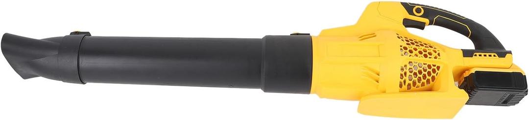 Handheld Leaf Blower, Cordless Blower Non Slip Grip High Efficiency 6 Variable Speeds 400CFM with 3000mAh Battery and Charger for Lawn Yard (US Plug)