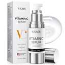 Super Vitamin C Serum for Face: All-in-One Hydrating Anti-Aging Formula by Vitamin C, Hyaluronic Acid, Caffeine-Firming, Lifting, Targets Dark Spots, Wrinkles, Vitamin C Face Serum (1.0 Fl Oz)