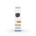 ZGear 12W 2.4 Fast Charge Dual Wall Charger Black