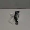 Bike Mirror Handlebar Mount 360 Adjustable, Wide Rear View Mirror Bicycle Mirrors for Handlebars with Scratch Resistant Glass, Bike Rear View Mirror for Scooter, Motorcycle, Bike Accessory Left