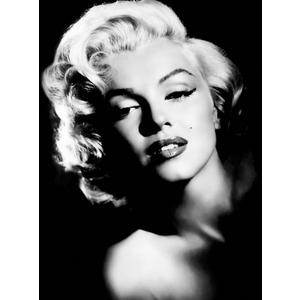 CanvasChamp LARGE MARILYN MONROE CANVAS ART PRINT BLACK AND WHITE 24" X 18" READY TO HANG
