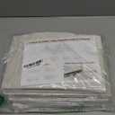 Linen Closet Organizers And Storage, 4 Pack Storage Bins Baskets for Organization Foldable Organizer with Clear Window Organizing Clothing, Jeans, Shelves