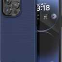Crave Dual Guard for iPhone 14 Pro, Shockproof Protection Dual Layer Case for Apple iPhone 14 Pro (6.1") - Navy