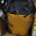 DEWALT 10 Gallon Poly Wet Dry Vacuum, 5.5 HP Shop Vacuum 120V 90 CFM for Jobsite, Work Shop, Comerical Area, Garage/Warehouse etc, 10 Ft Cord Model DXV10P