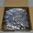 Eaasty 100 Pcs Clear Name Badge Holder with Clip ID Tags Holders for Badges PVC Waterproof Horizontal Name Badges with Clips for Teacher Office Employee 2.25 x 3.5 Inch