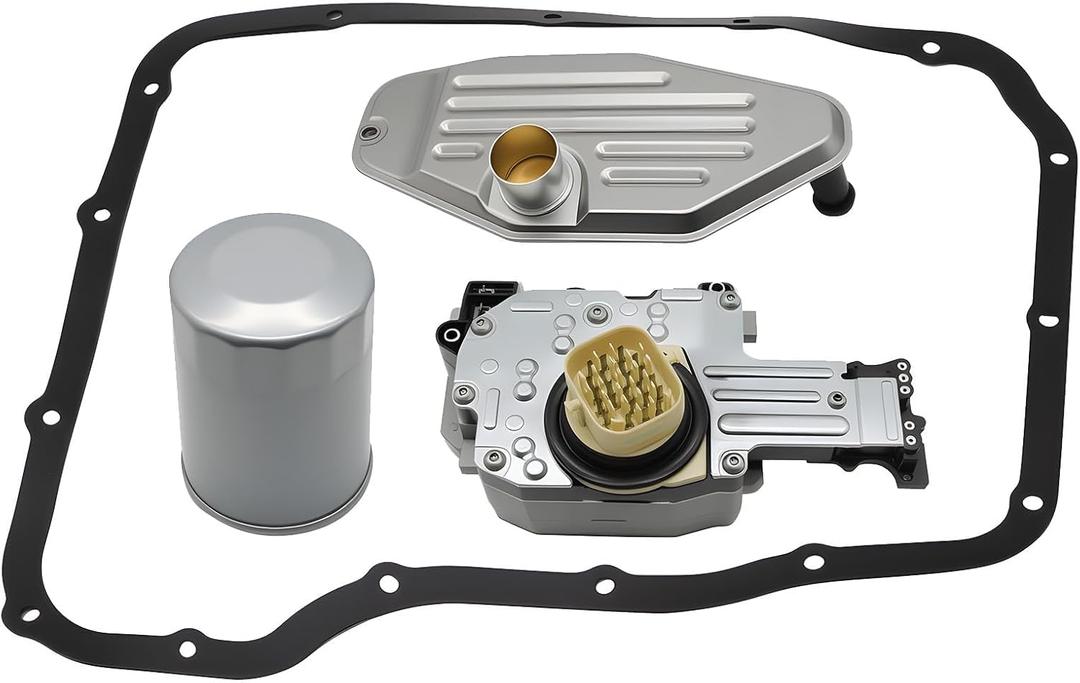 04799654AC Transmission Shift Solenoid Valve Kit Compatible with Dakota Cherokee Ram 1500 2500 3500 ST 5.7L V8 2002-2012 52119435AF 52119435AB 68002342 72420 Control Module Pack