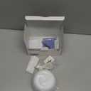 Ultrasonic Retainer Cleaner Machine 48kHz Denture and Aligner Cleaning Pod for Mouth Guards Night Guards Dental Trays Braces Toothbrushes Jewelry with 200ML Capacity (White)