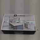 Asidrama 10 Pack 4 Inch(102mm) Matte Black Cabinet Pulls Kitchen Cabinet Handles Black Cabinet Pulls Cabinet Hardware for Cupboard Drawer