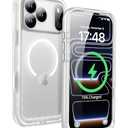 SPORTLINK for iPhone 17 Pro Waterproof Case IP68, Mag/Frosted Clear, 6.3"