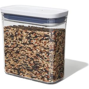 OXO Good Grips POP Container, 1.2 Qt - Rectangle - Pasta, Transparent