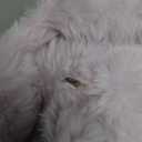 Fluffy Stuffed Animal Storage Bean Bag Chair Cover (No Filler), Faux Fur Comfy Bean Bag Cover for Organizing Plush Toys or Textile, for Adults Teens Kids Girls,purple