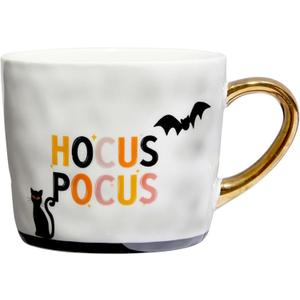 Faithworks Heartfelt Coffee Mug - Stoneware Coffee Cup/Mug with Gold Handle, 15-Ounce, Hocus Pocus
