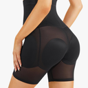 Irisnaya Women Shapewear Control Panties Body Shaper Butt Lifter Padded Hip Enhancer Seamless Underwear Hi- Waist Short Size S