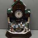MOMENTS IN TIME 8.9H Polyresin LED & Musical Christmas Village House Battery Operated