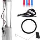 ECCPP Fuel Pump Assembly E3501M fit for Chevrolet Chevy Silverado GMC Sierra 1999 2000 2001 2002 2003 4.3L/4.8L/5.3L w/sending unit for Silverado 1500 2500 3500 for Sierra 1500 2500 3500, 25314655